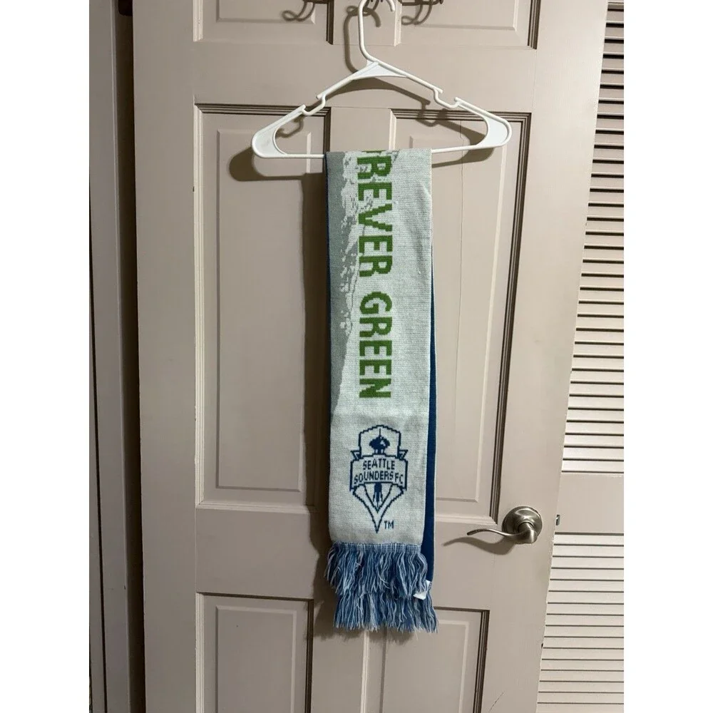 Seattle Sounders FC Eternal Blue Forever Green 2016 Alliance Members Scarf MLS